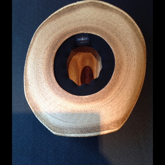 Amazing Straw and Leather Western Hat - Picture 3 of 4