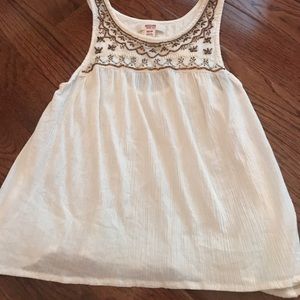 Target White Blouse With Beading