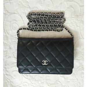 Black Chanel Shoulder purse!