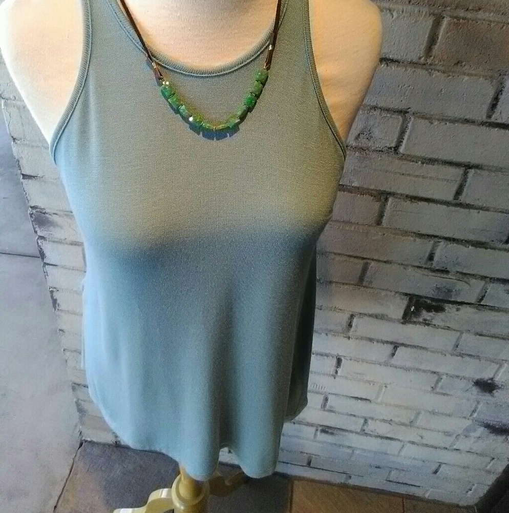 Mickey and Jenny Rea Racer Tank