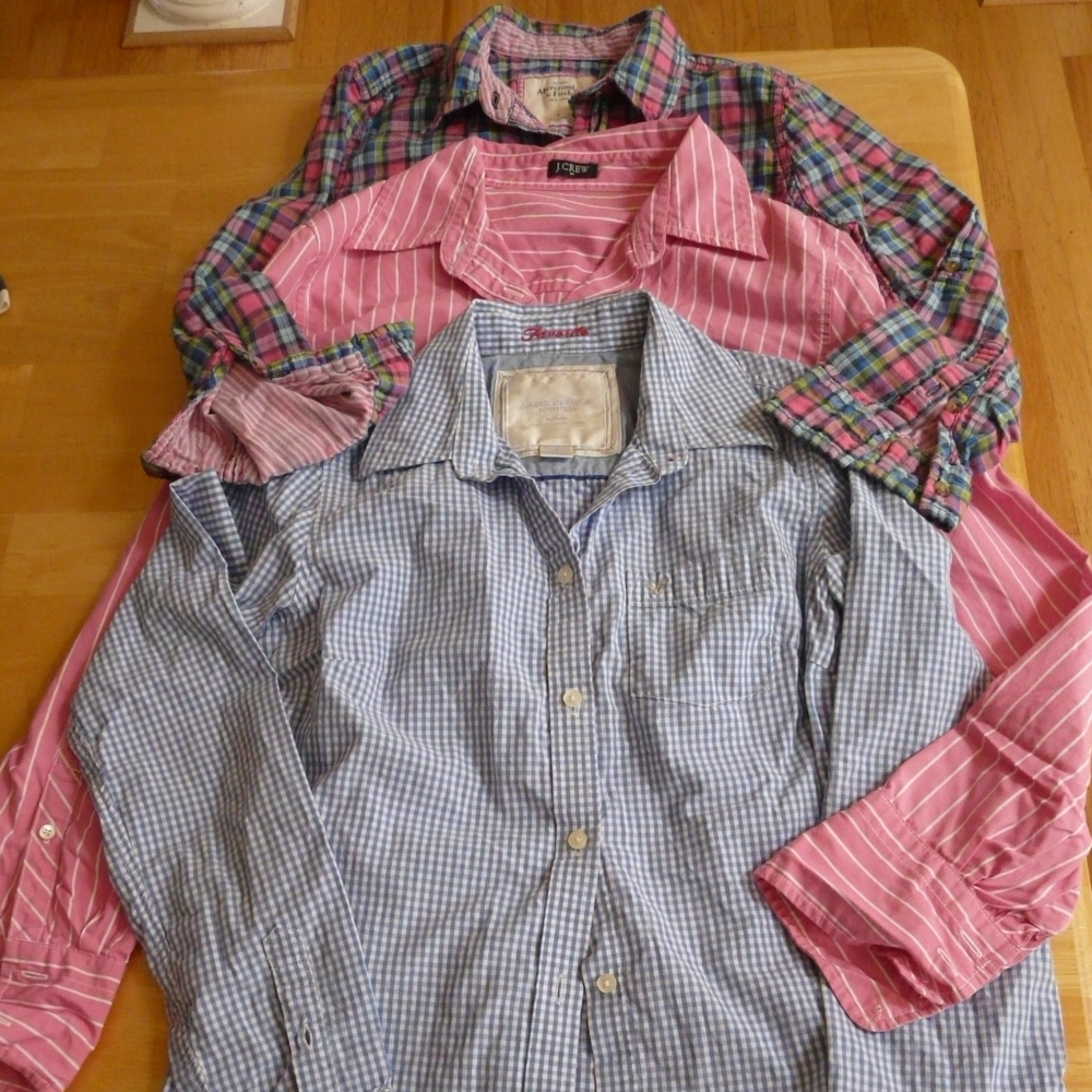 BUNDLE 3 button down shirts j-crew