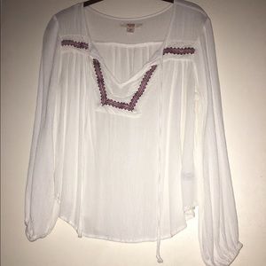 Loose long sleeve top