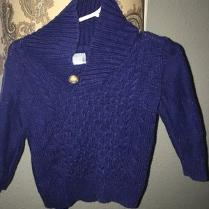 Baby Gap Blue Sweater w/ Collar
