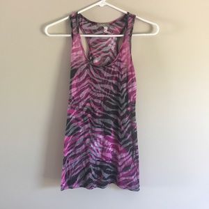 « Pink and Gray Tank »