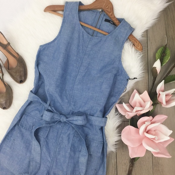 Koral Pants - Koral • Chambray Utilitarian Jumpsuit