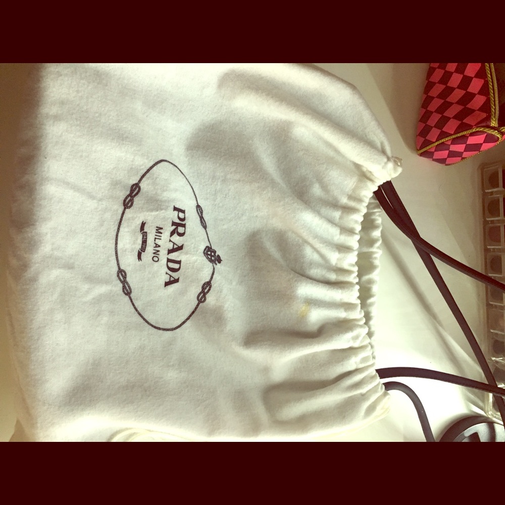 Prada nylon shoulder bag