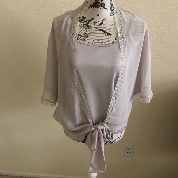 Apt. 9 Tops - Cami and shell by Apt. 9