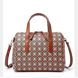 FOSSIL Sydney Satchel in brown