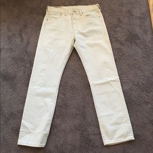 501 Levi's 31-30 white-ish jeans