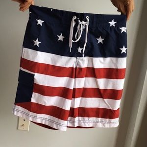 USA FLAG SWIM TRUNKS🇱🇷🇱🇷