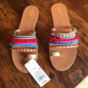 Cute summer sandals NWT
