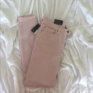 Light pink jeans