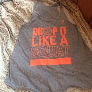 Sweat activated work out tank top