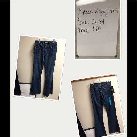 Brand New Wrangler Rock 47 Jeans new with tags