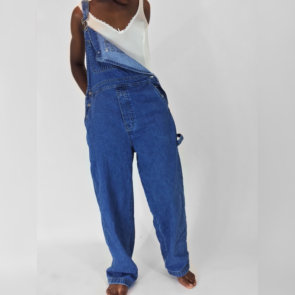 Vintage denim overalls size XS-M