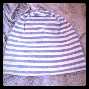 Striped beanie