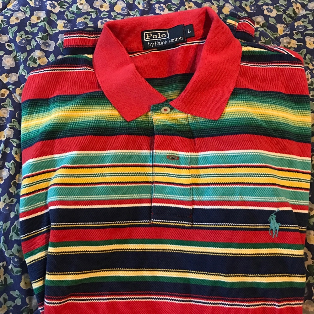 Shirt sleeve polo shirt