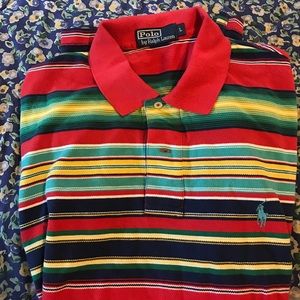 Shirt sleeve polo shirt