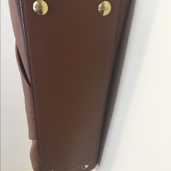 Coach Alexis saddle leather handbag BRAND NEW! - Picture 4 of 7