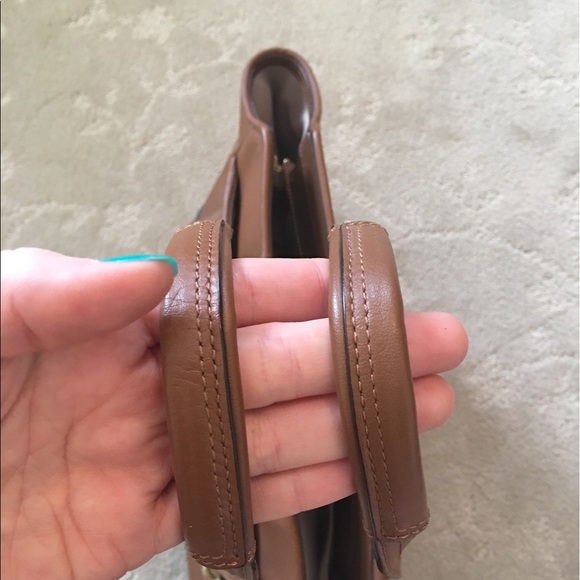 Coach Alexis saddle leather handbag BRAND NEW! - Picture 7 of 7