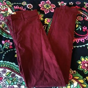 COLORED HOLLISTER SKINNY JEANS