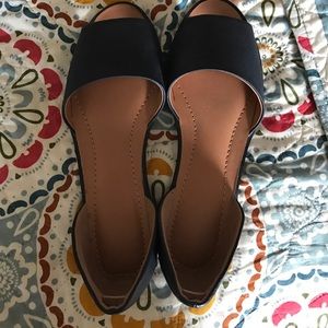 Urban Outfitters peep toe flats