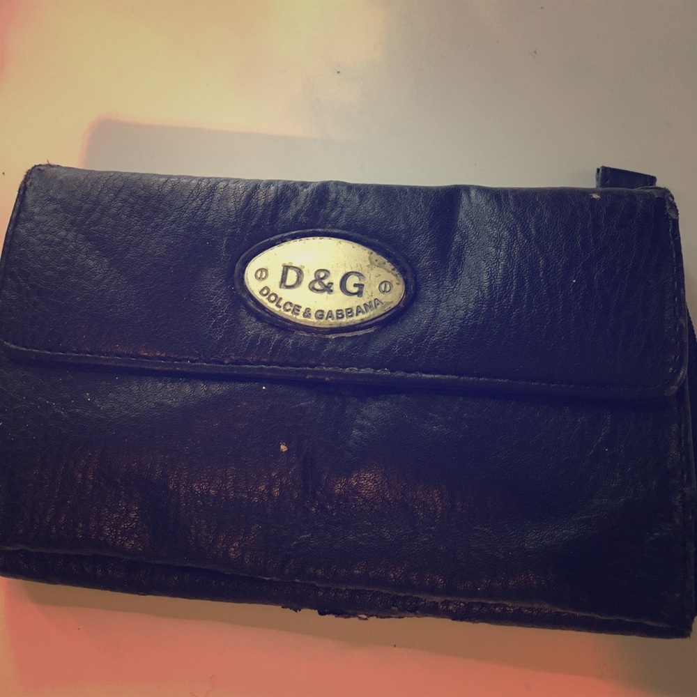 Dolce and Gabbana trifold wallet