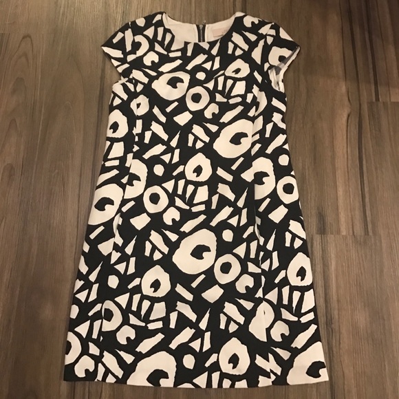 LOFT Dresses & Skirts - LOFT Navy + White Shift Dress
