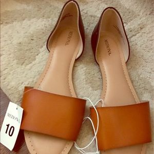 Merona Flat Sandals - never worn