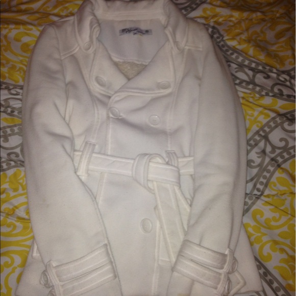 White trench coat like jacket - Picture 1 of 3