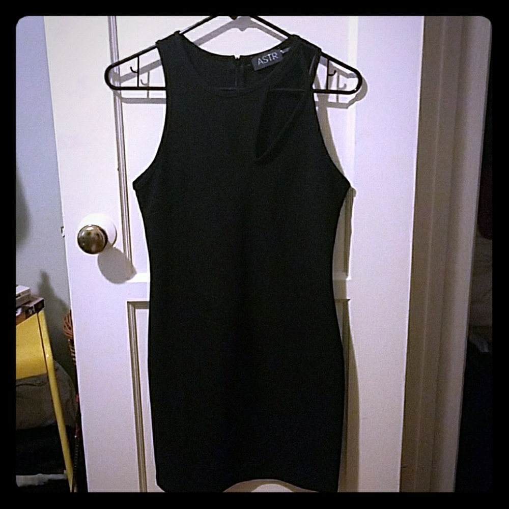 Black Mini Dress by ASTR