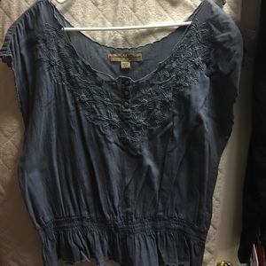 Blue Vintage America Top