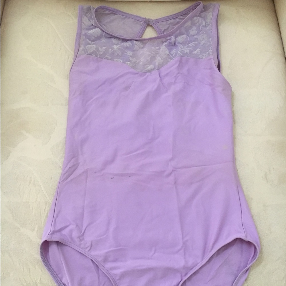 Lilac Lace Leotard