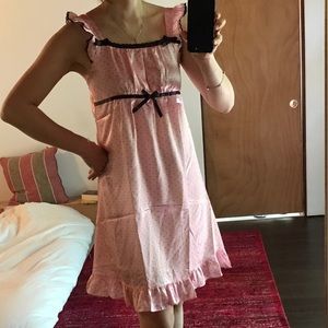 Pink sleepwear