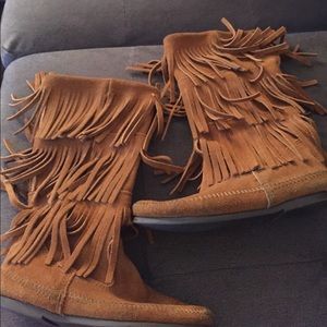 Pre-loved Minnetonka  3 layer boots