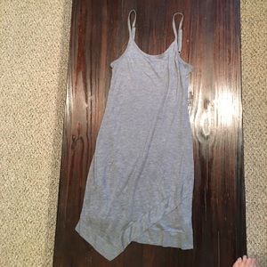 Super cute Asymmetrical gray dress