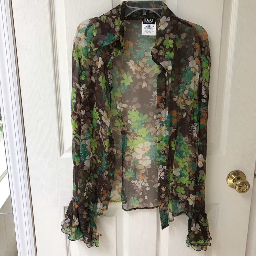 Dolce & Gabbana Vintage Button Down Blouse