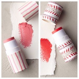 Anthropology lip and cheek tint, set of 2