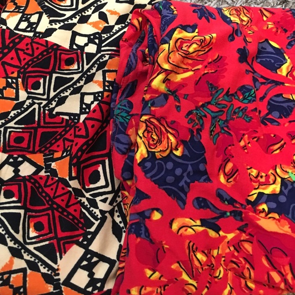 LuLaRoe Pants - Lularoe 2 pair TC Leggings