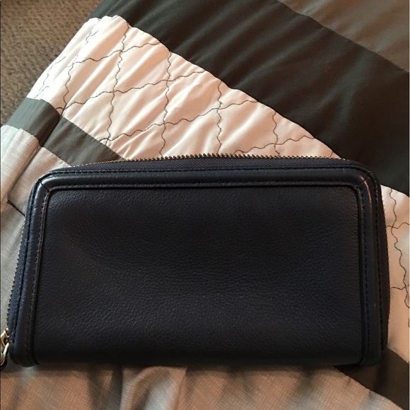 Tory Burch Amanda wallet in turquoise - Picture 2 of 4