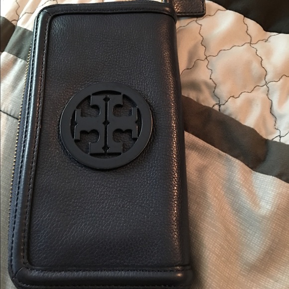 Tory Burch Amanda wallet in turquoise - Picture 4 of 4