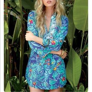 Lilly Mai Tai Sarasota beaded tunic top
