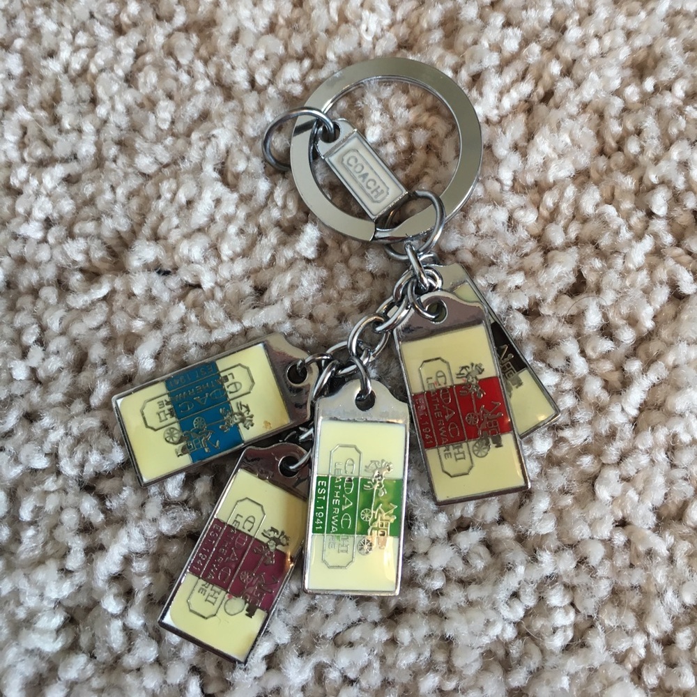 Coach Keychain