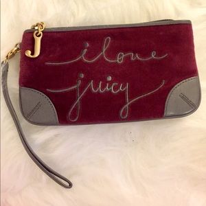 Authentic Juicy couture wristlet