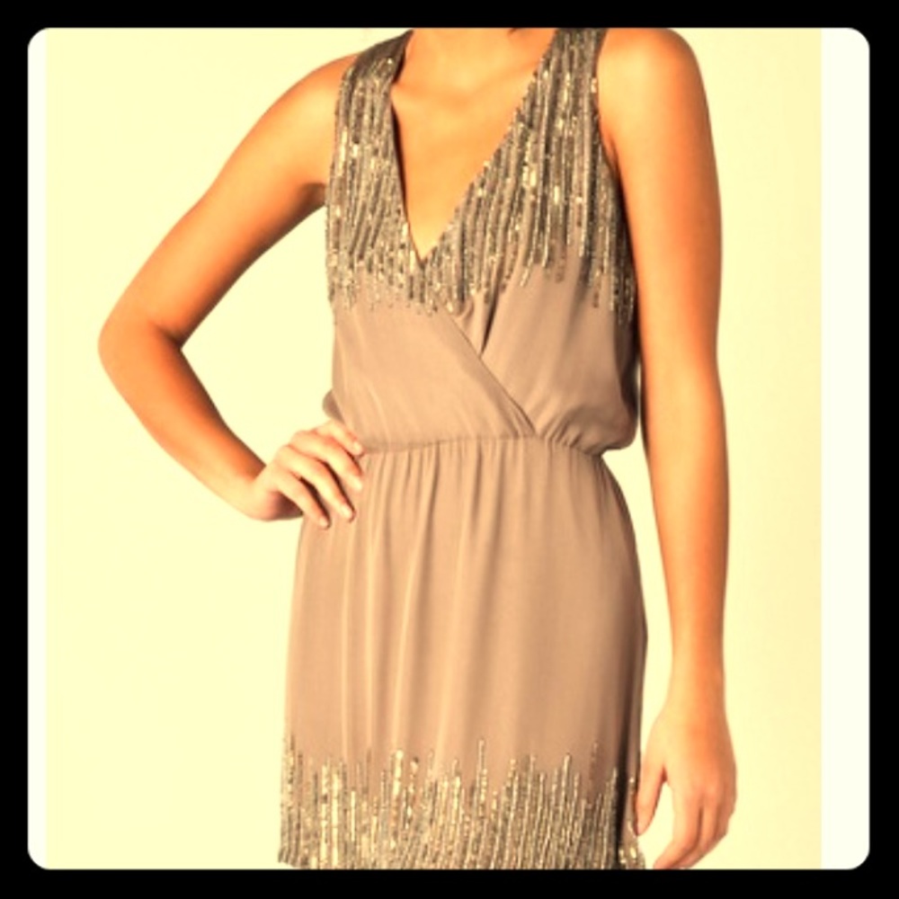 Parker Chain Sequin Dress
