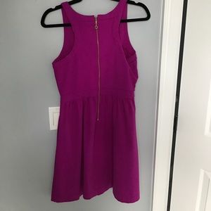 Gorgeous magenta dress!
