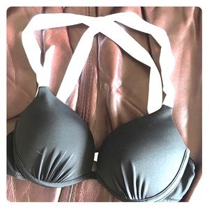 Victoria's Secret black and white swim top