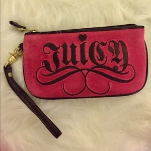 Authentic Juicy couture wristlet