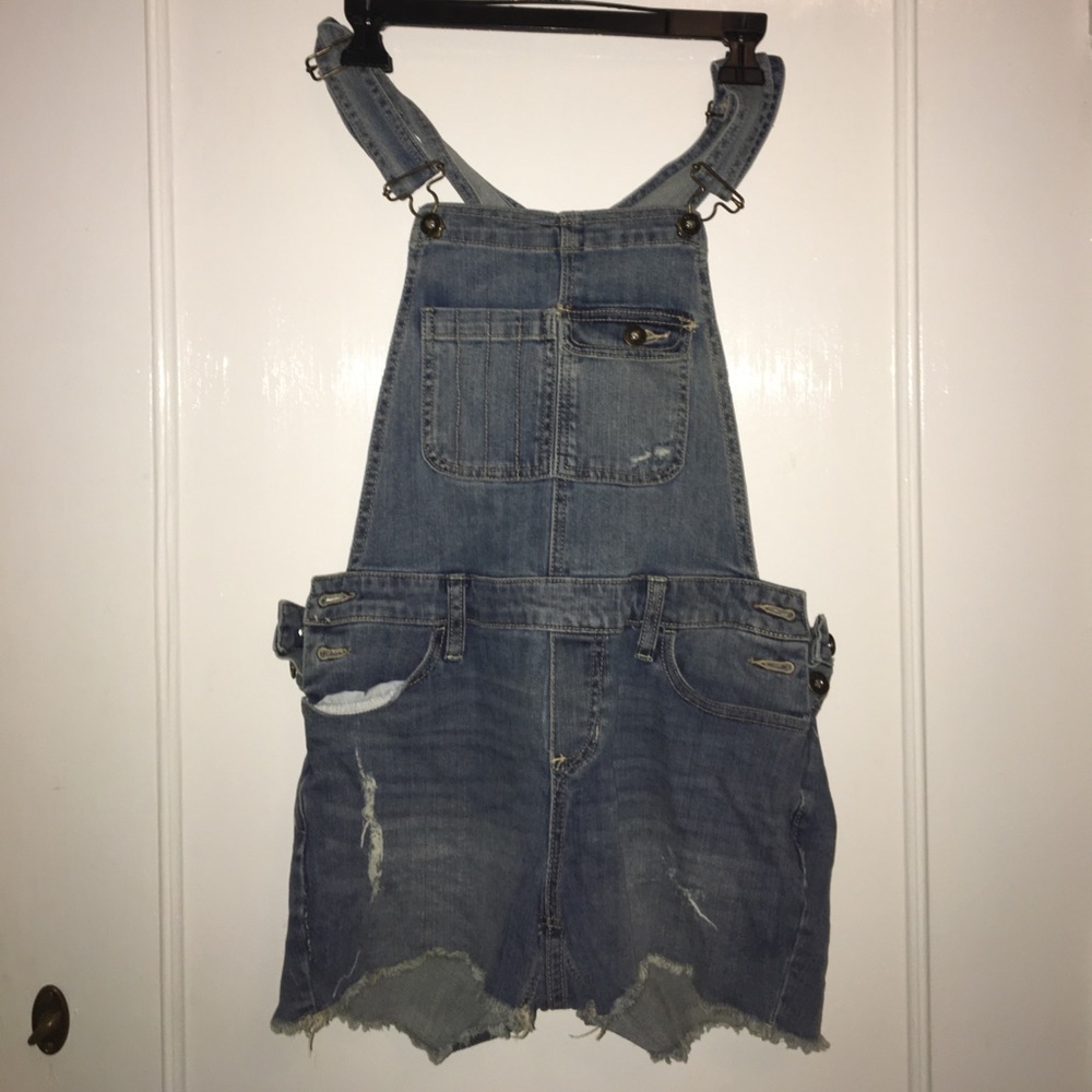 denim overalls - Picture 1 of 4