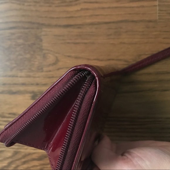 Coach leather Wallet wristlet - Picture 5 of 6